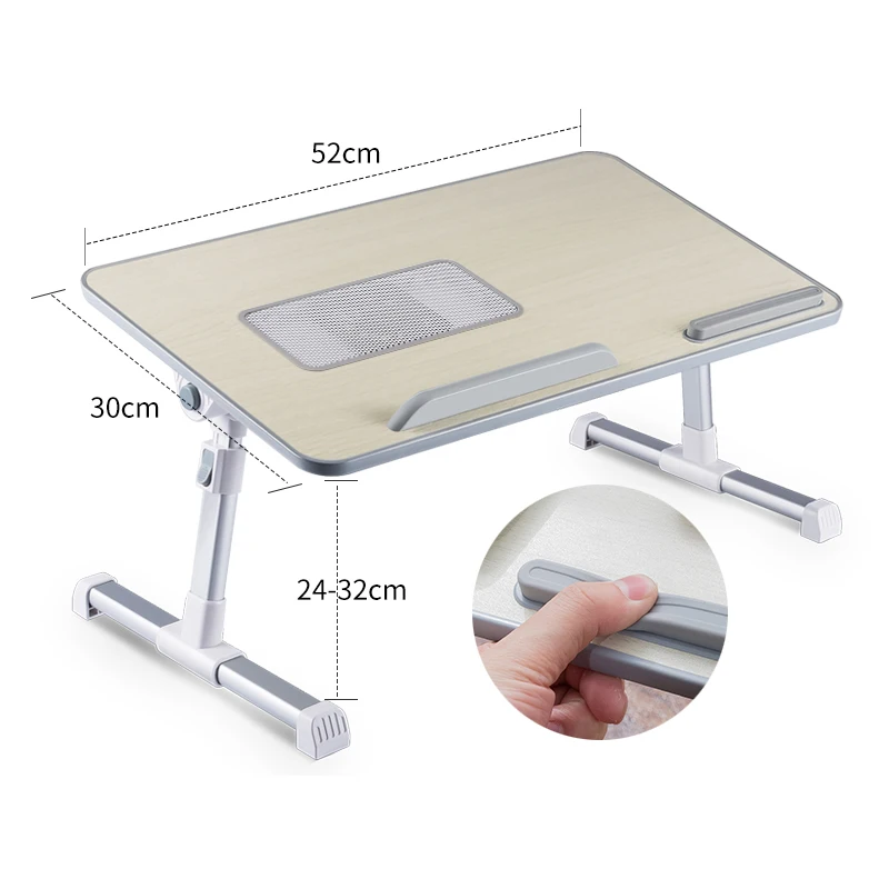 Высокое качество Портативный стоят новые кровать лоток ноутбук стол с охлаждающими вентиляторами