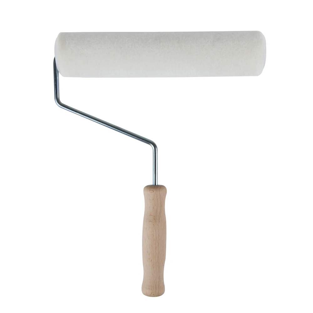 Custom High Quality Paint Roller Frame with Threaded Wooden Handle