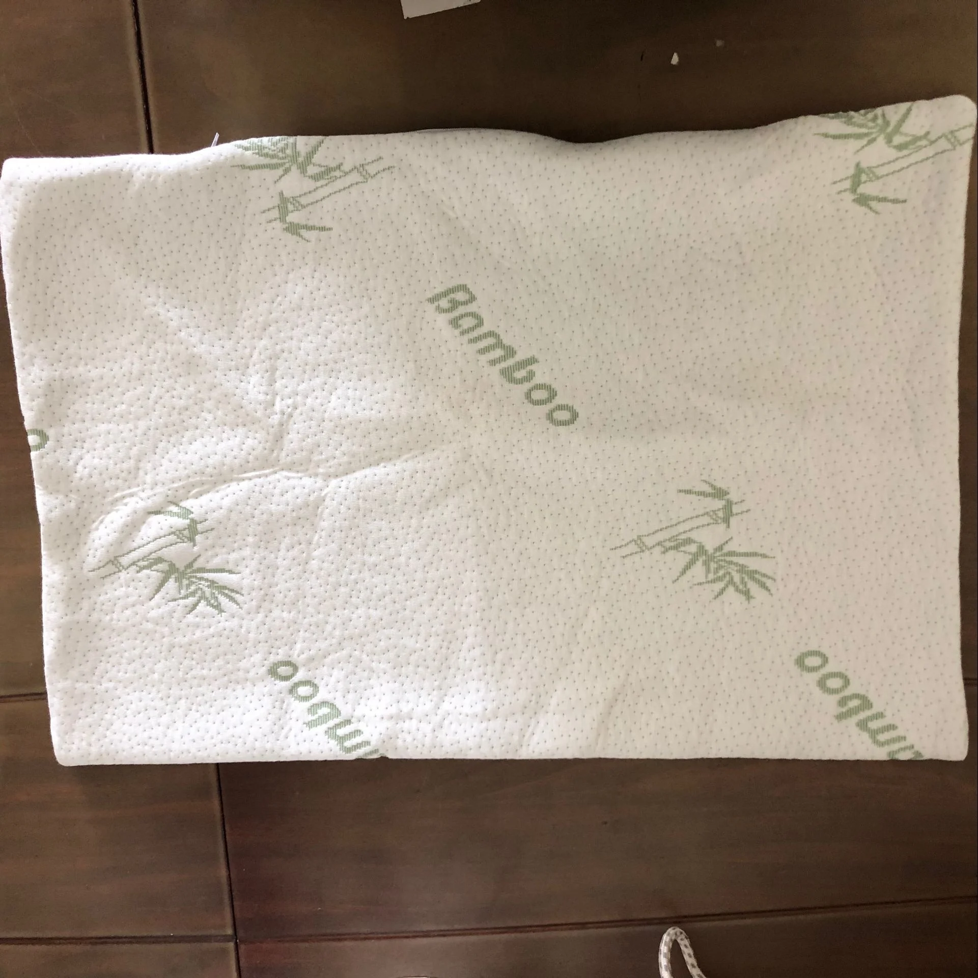 Custom Bamboo Jacquard zippered Pillow case  Anti Mite  Bamboo Fiber Pillow  Shell