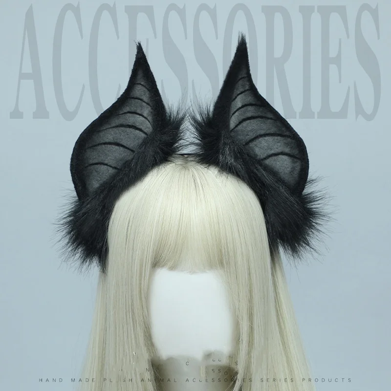 Halloween headdress cos show accessories bat animal ear headband dress up hair band hair accessories