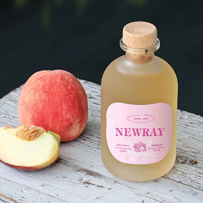 Newray Заводская прямая 375 мл стеклянная бутылка круглой формы