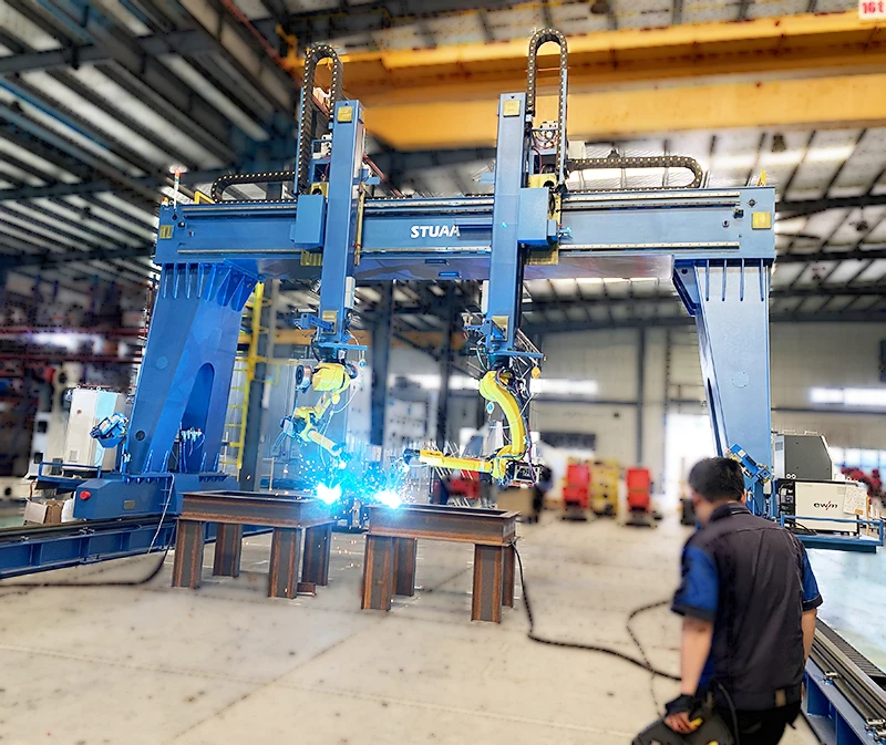 STUAA TURNKEY solution  robotic automation Gantry Robotic Welding Welding Automation