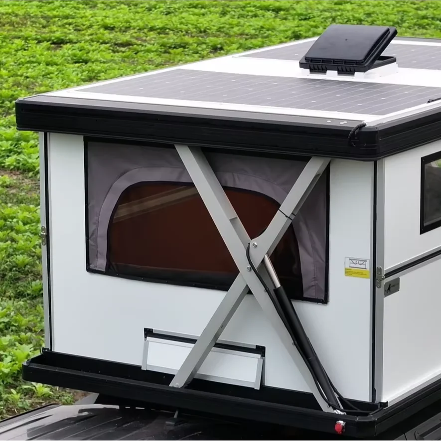 P-Show rigid structure rooftop sleeper with PET insulation