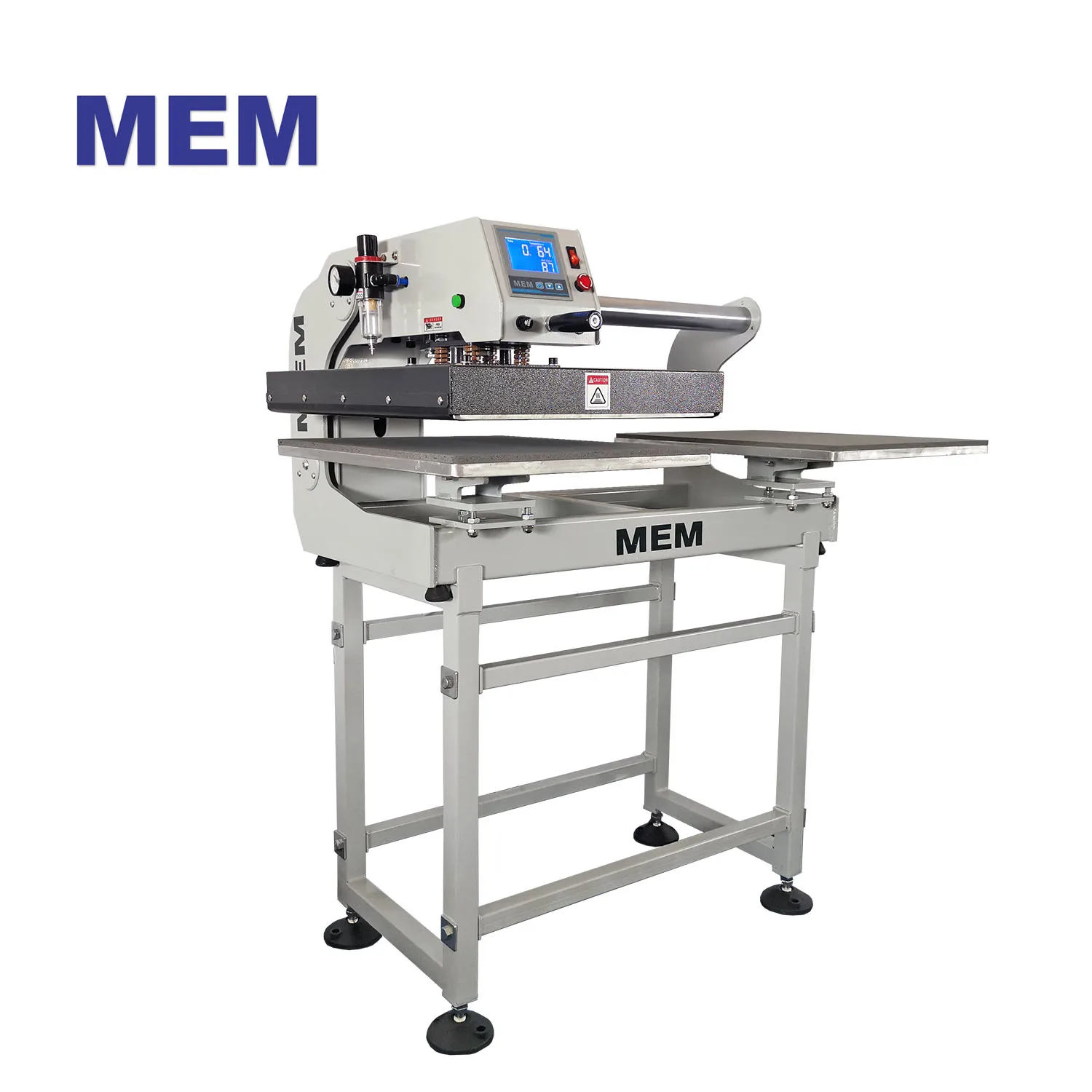 TQ 4050 MEM high quality pneumatic dual heat transfer machine 40*50 cm 16*20 inch