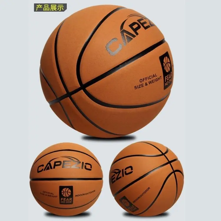 PU Basketball Liner Made for Indoor & Outdoor Basketball Games 24-24.5CM Diameter Basketballs