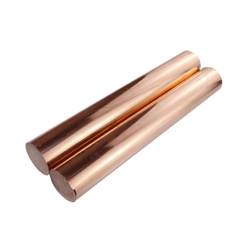 C11000 Copper bar / Copper Rod China supplier copper zinc filler brazing rod brass welding rods