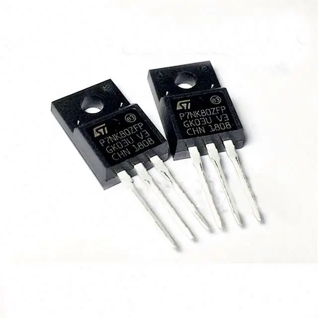 Stp7nk80zfp 800V 5.2A N-Channel To-220 Mo Tube Mosfet Transistor P7nk80zfp
