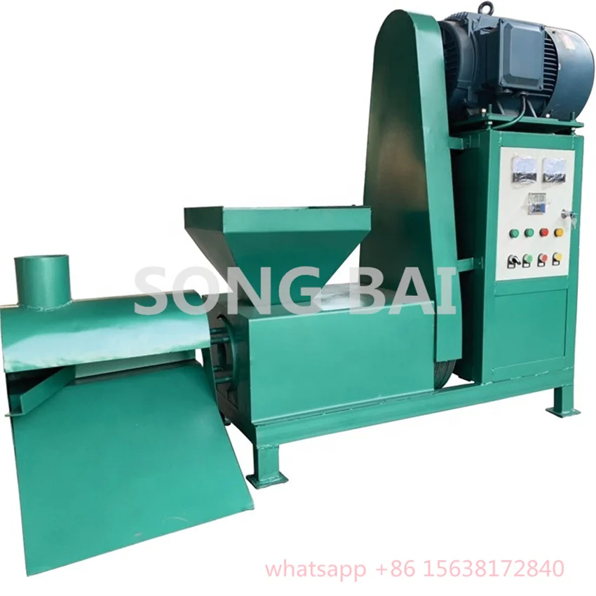 Diesel Wood Charcoal Stick Molding Machine Coal Briquette Making Sawdust Briquette Manufacturing Machine