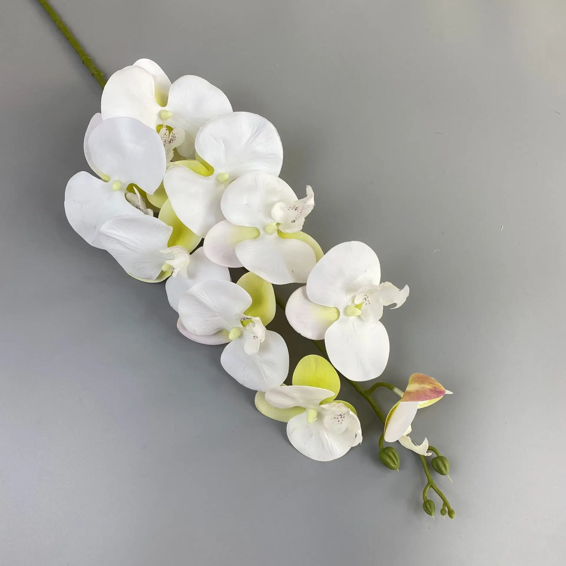 Wholesale Single Stem Real Touch White Orchid Flowers Artificial Phalaenopsis Blue Orchids Artificial Flower