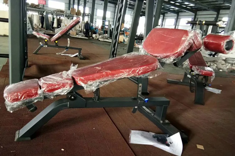 High quality customs fitness equipment gym adjustable abdominal bench  china crunch bench