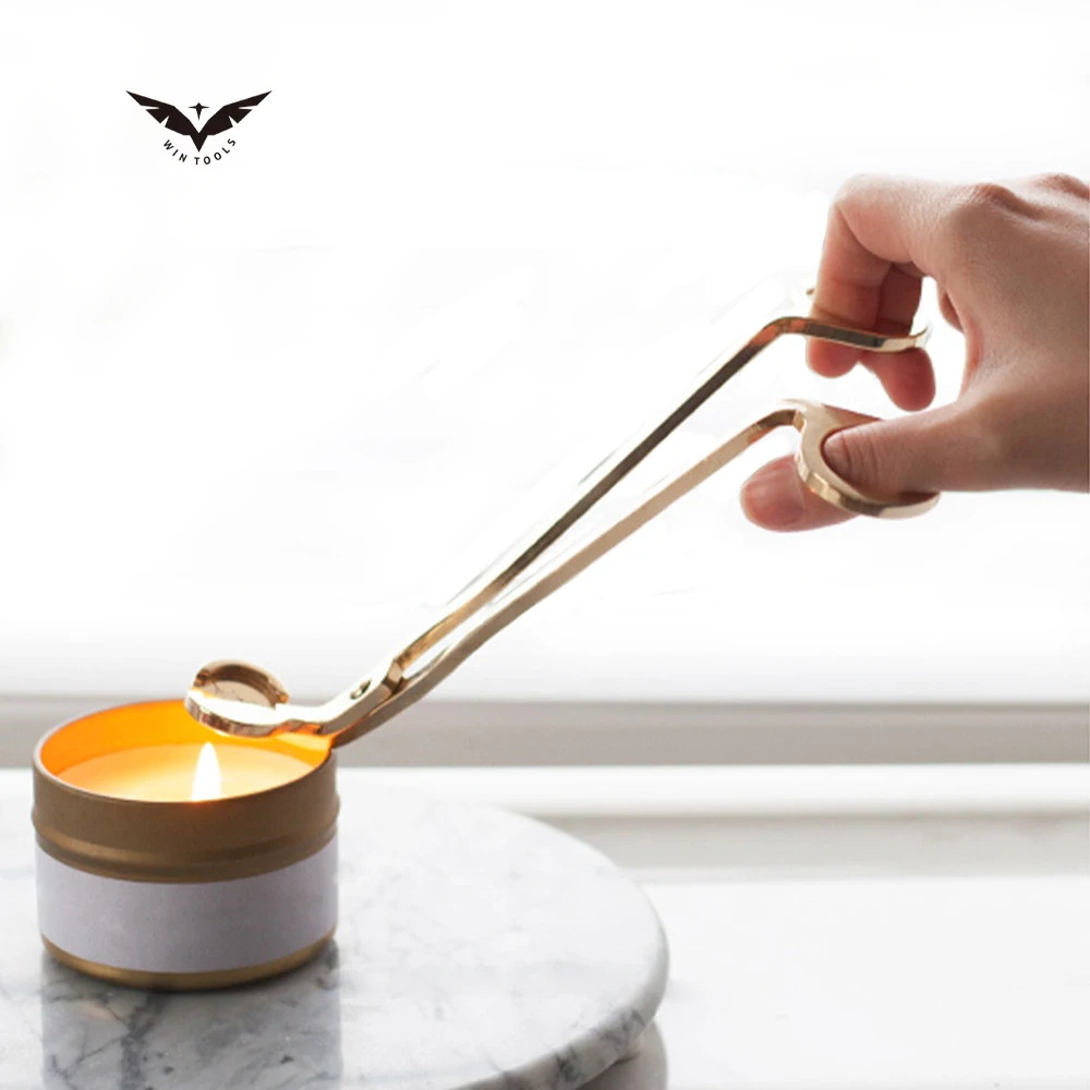 Polished Candle Wick Trimmer Candle Clipper Wick Cutter Scissor