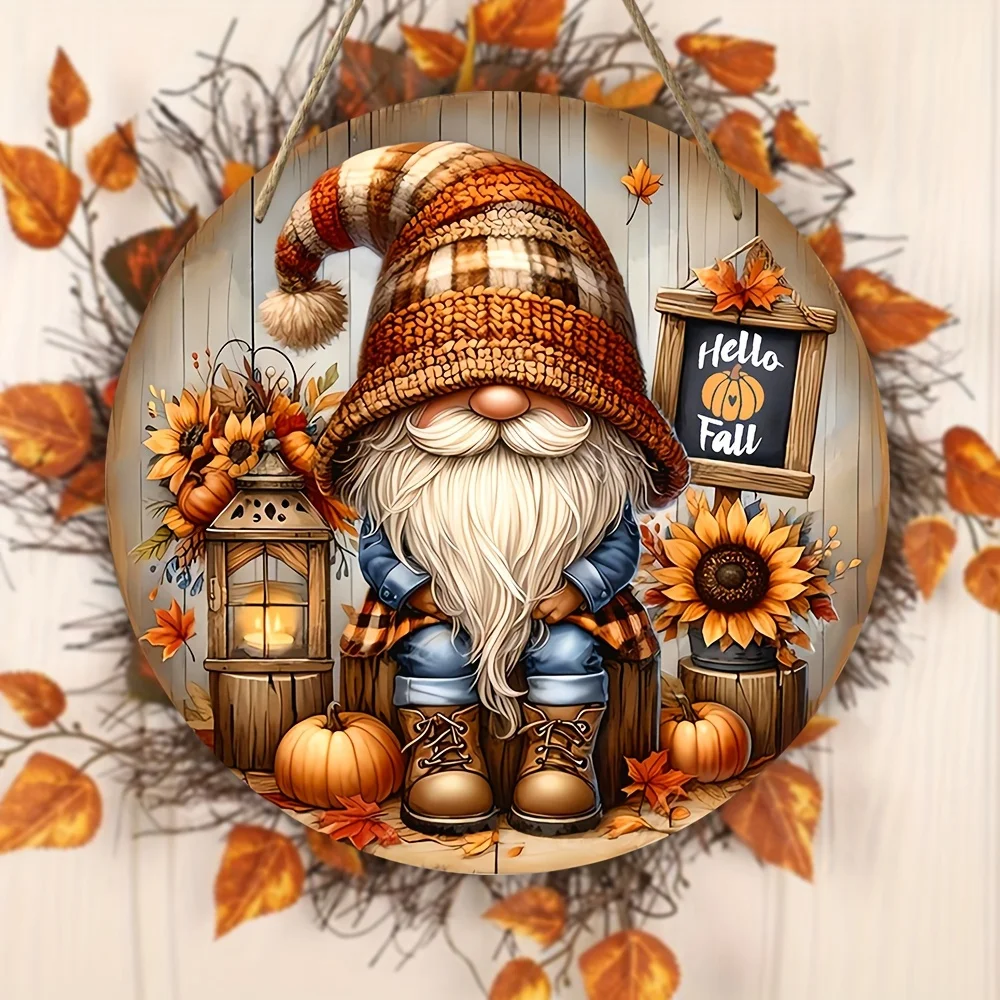 2025 new style, dwarf harvest sign,    home  hanging