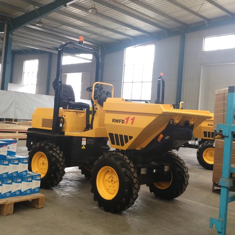 High Quality Yanmar engine four wheel drive mini dumper mini loader for sale