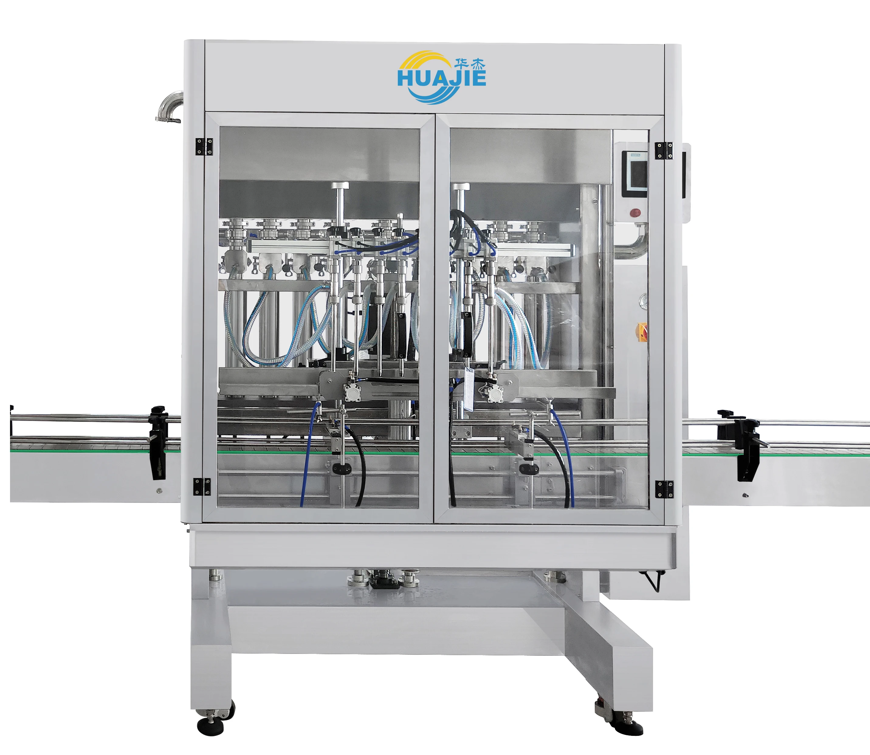 HUAJIE shampoo liquid soap detergent Automatic bottling machine