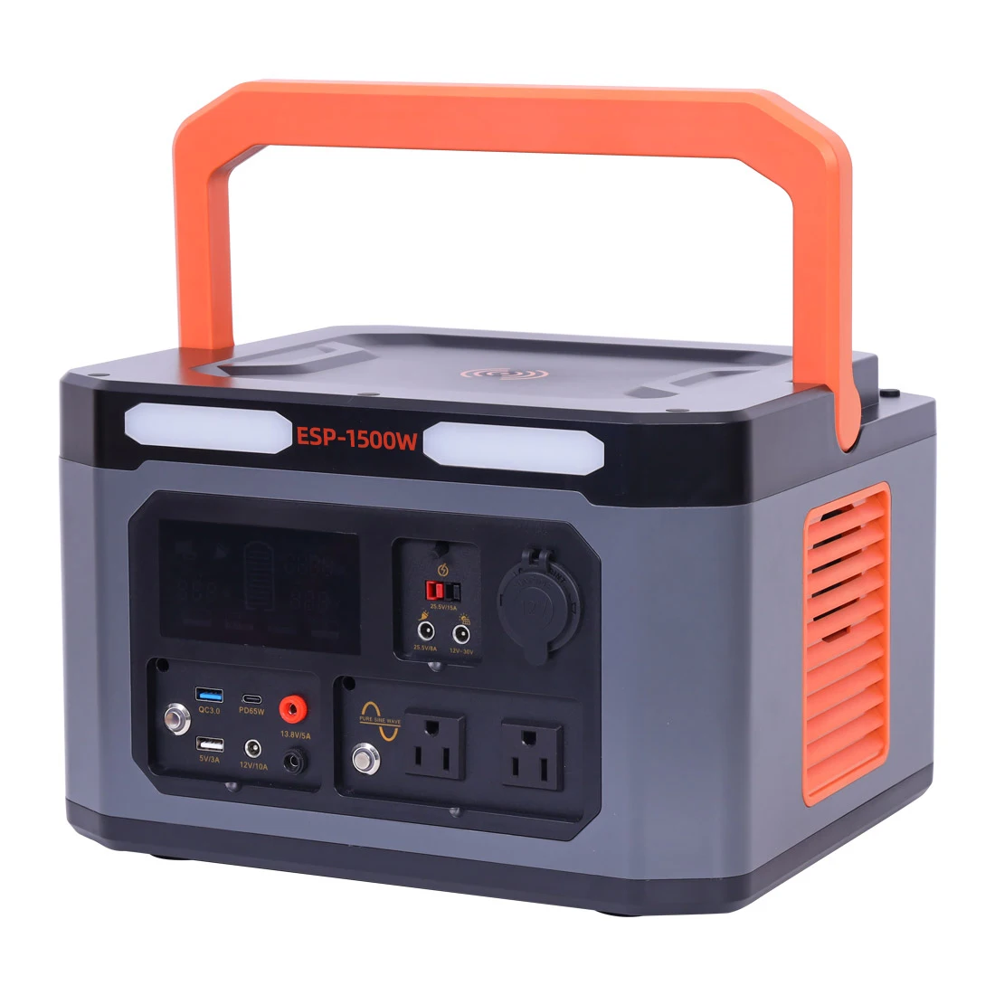 new 12V 220V Solar Panel supply 1000W 1500W Rechargeable Backup Generator 2000W Power Bank 1000Watt Portable Power Station