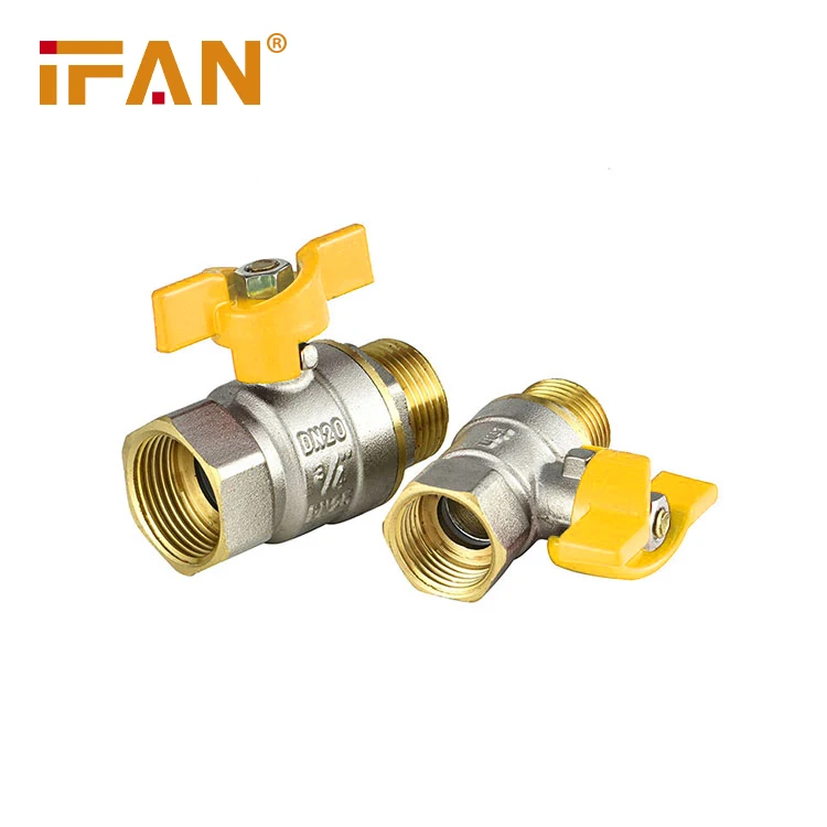 IFAN High Quality Free Sample Brass Ball FM Valve Gas Transport Butterfly Valve