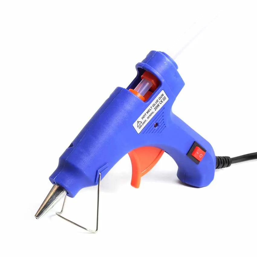 Customized Hot Melt Glue Gun Diy Crafts Tools 100w Hot Melt Glue Gun With Glue Sticks