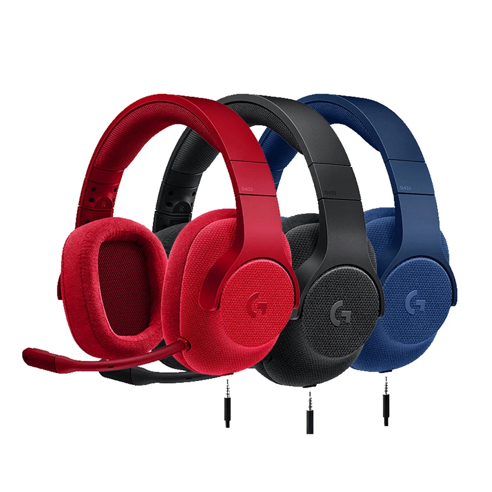 
Logitech G433 Wired Headphone X 7.1 Surround Gaming Headset for PS4 PS4 PRO Xbox One Xbox One S Nintendo Switch PC Computer 