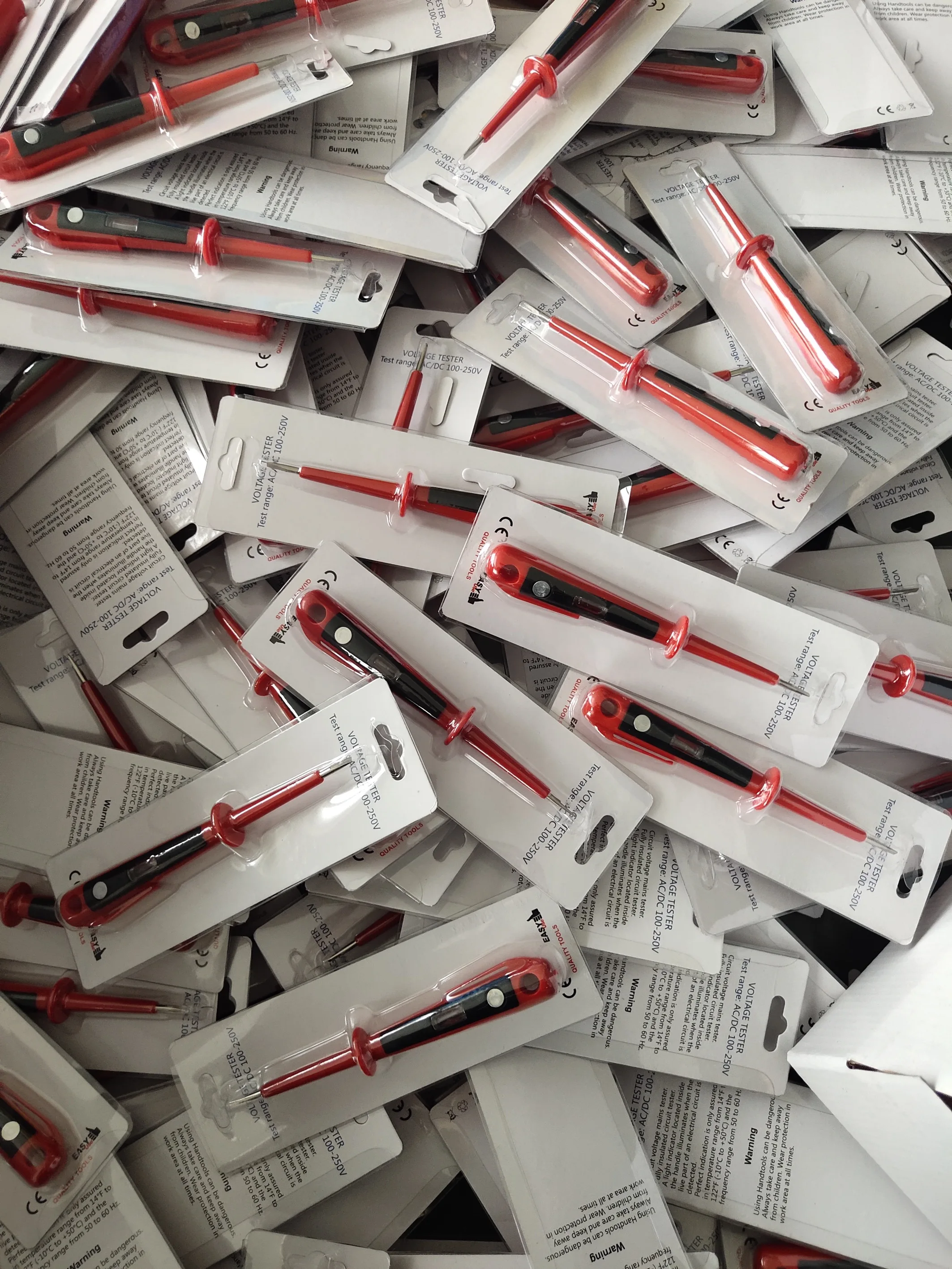 Custom Promotional Gifts Wholesale Household Measuring Tools Plastic AC DC Voltage Tester Pen