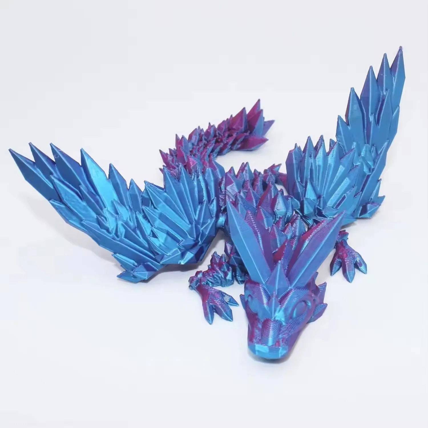 2025 3D Printed Gem Articulated Dragon Rotatable 3D Dragon Toy Mystery Dragon Egg Fidget Surprise Toy For Autism