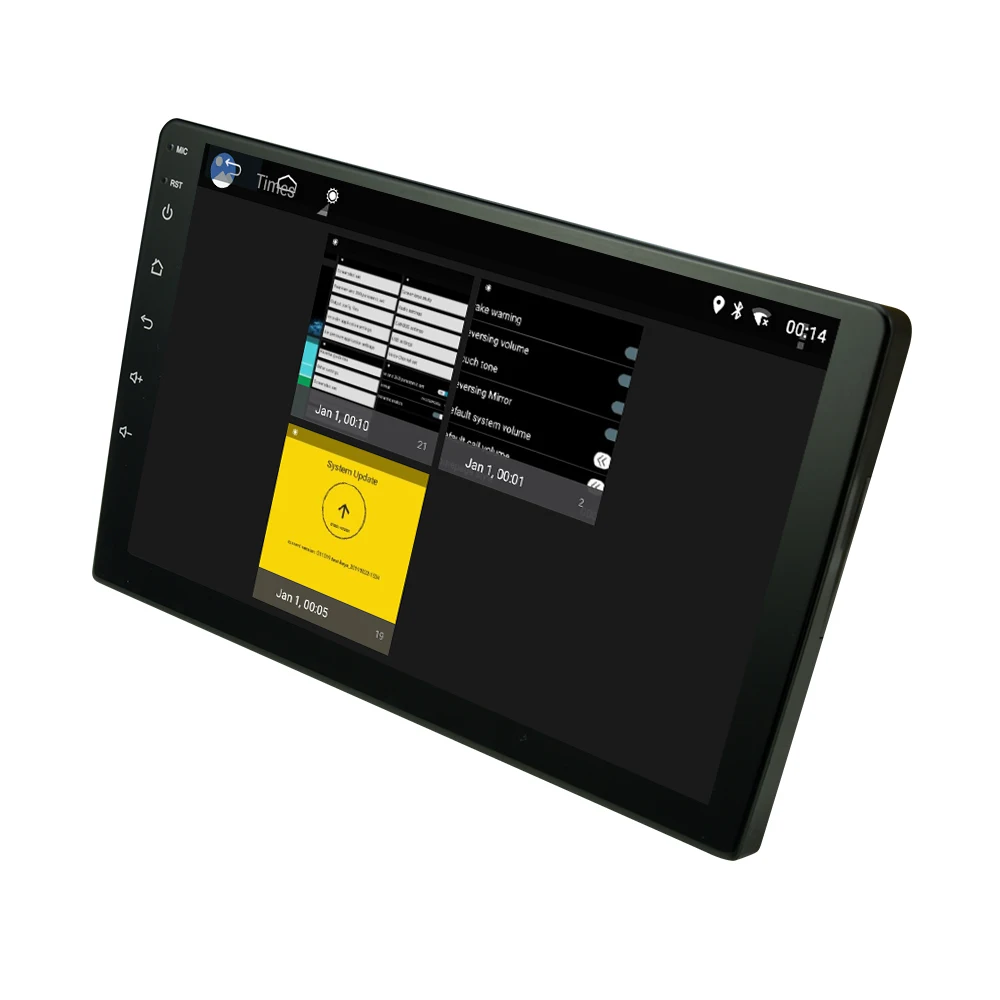  HT-8004 Android 8 1/9 0/10 0 10 1 дюймовый сенсорный экран универсальный GPS Wifi MP5 видеоплеер стерео автомобильный