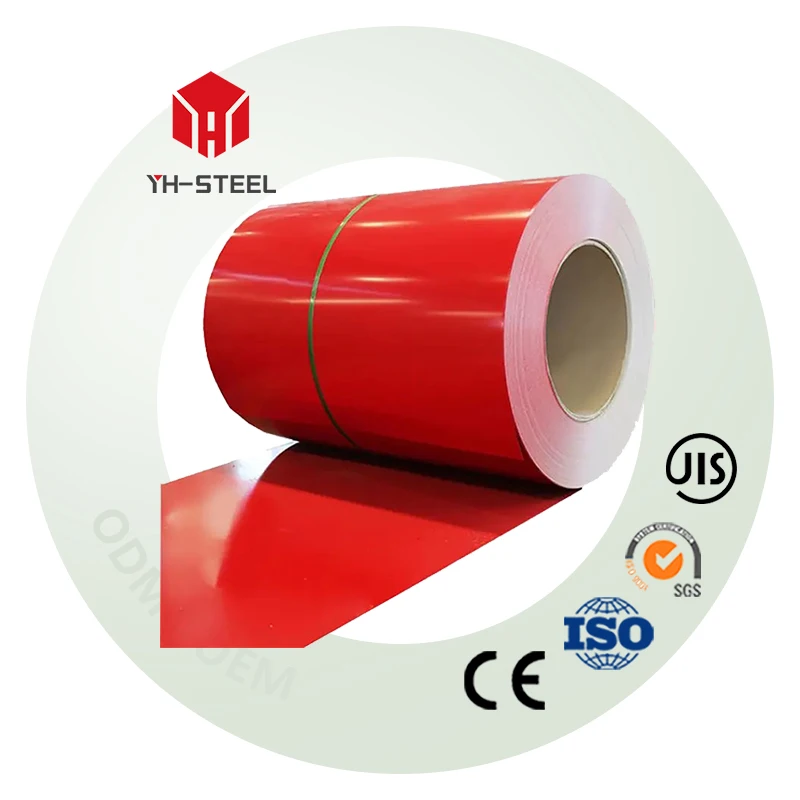 8.5*1250mm  Ral7001Color Coated Prepainted Galvanized PPGI Steel Coil Roll