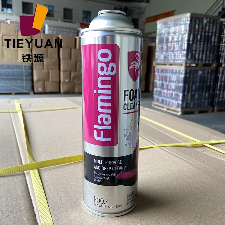 China Manufacturer Empty aerosol tin can for 200ml 300ml 350ml 400ml car air conditioner cleanser car air freshener