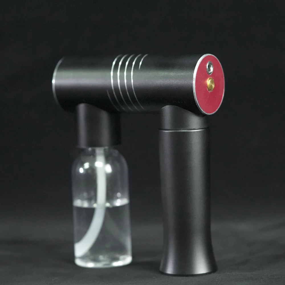 
Blue Light Disinfect Rechargeable Automatic Spray Gun Nano Fog Sprayer Gun Mist Electric Portable Wireless Nano Spray Gun 