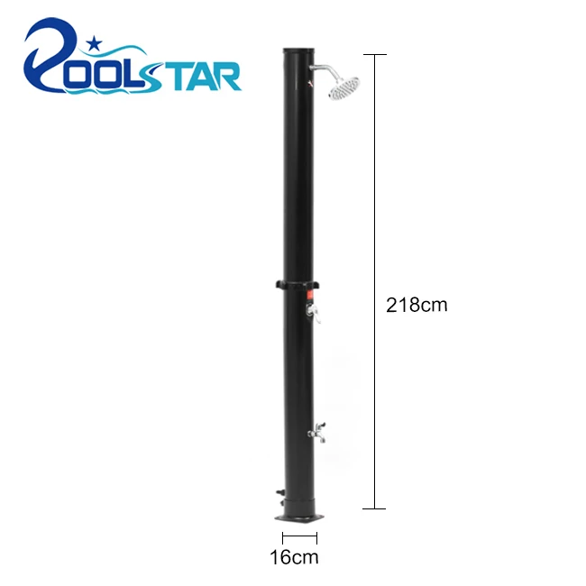 Outdoor energy-saving shower