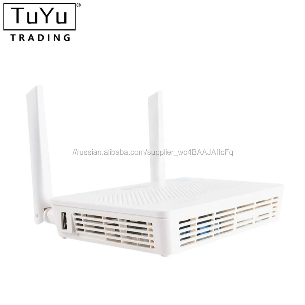 Новое поступление Dual Band Huawei 5 г оригинальный HS8546V5 GPON 4GE VOIP Wi Fi (2,4 г 5) ONU OLT английский интерфейс