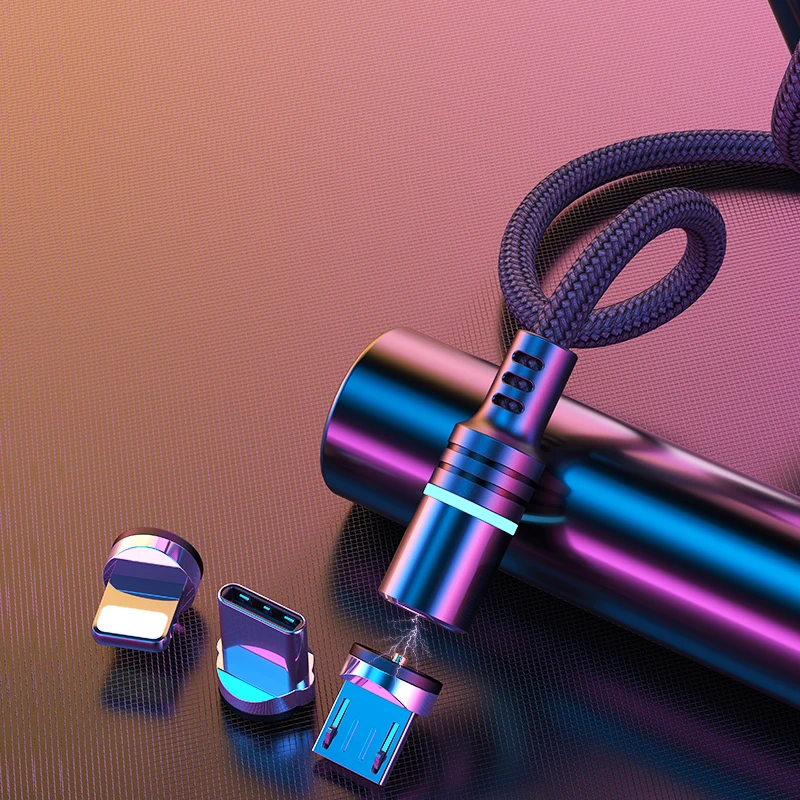  Магнитный кабель usb типа c магнитный для передачи данных