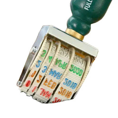 Высококачественный автоматический офисный самочернильный штамп даты на заказ