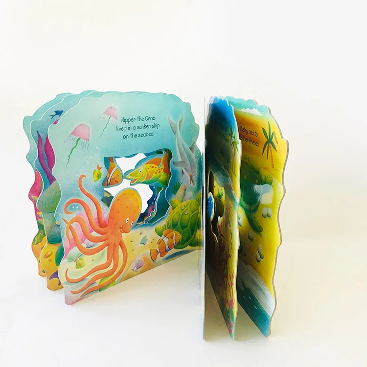 china manufacturers custom personalized child board book printing service