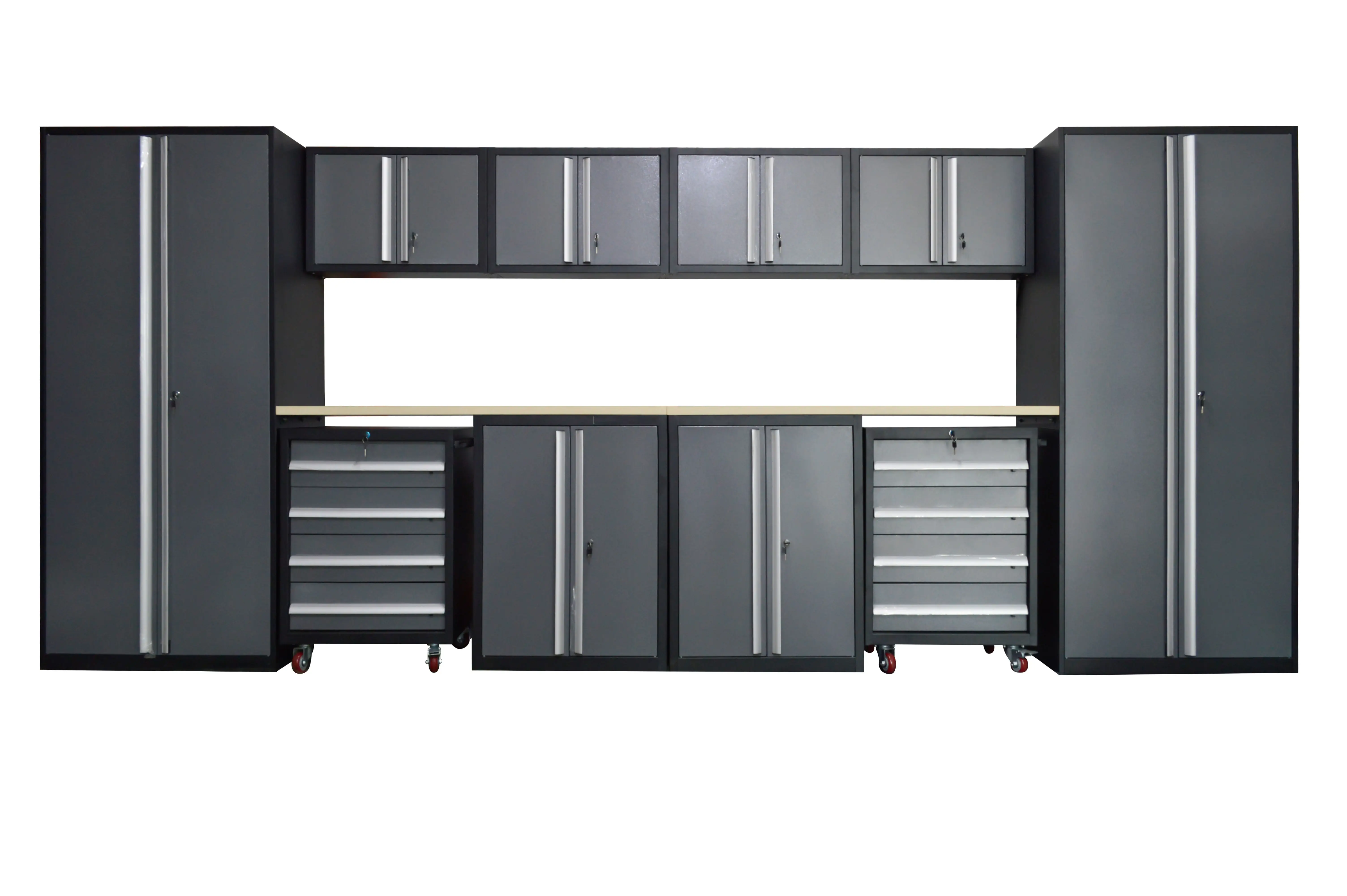 workbenches Workshop Modular Cabinets Garage Workstation Tool Storage Metal Storage Cabinets For Garage