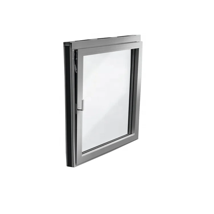 European style german standard high quality aluminum frame casement window triple glaze thermal break aluminum windows