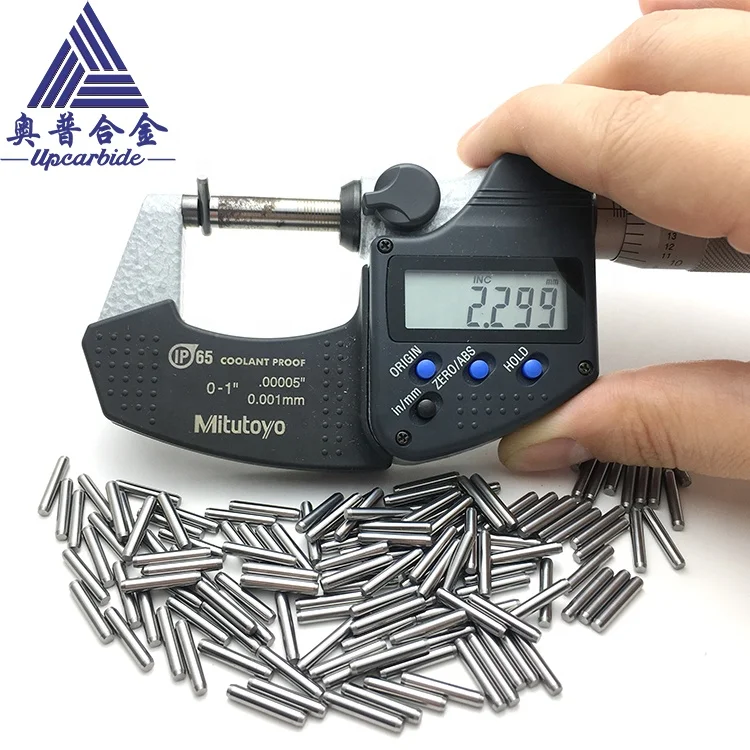 YG10X grinding and polishing diameter 2.3*12.7mm 10% co with 90.8hra hardness tungsten carbide rod