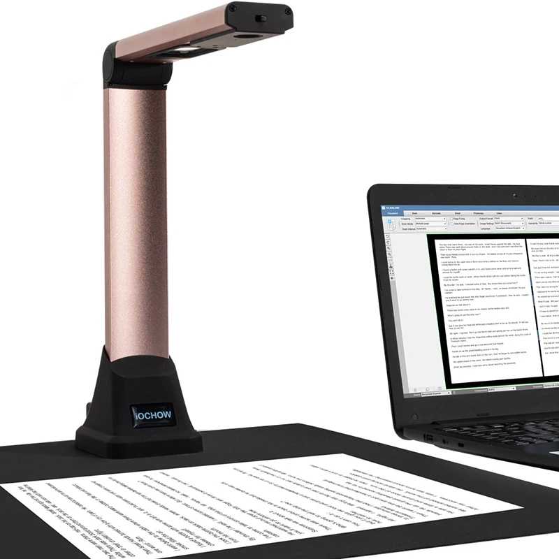 Wholesale Multi-Language Ocr A3 Automatic Portable Book Document Camera Scanner