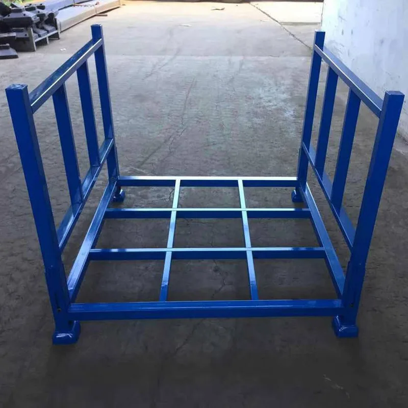 Foldable Stackable Warehouse Storage Rack For Stacking