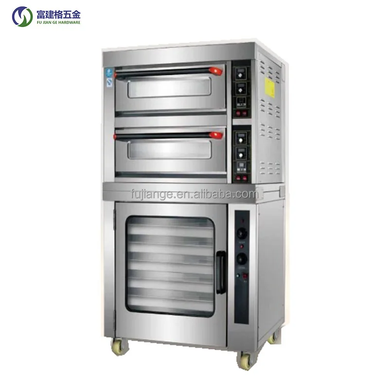 Bakery Machine Baking Equipment 3 Deck 9 Tray Infrared Food Oven Pizza Ovens With Stone Deck Fashion Type Electric Oven
