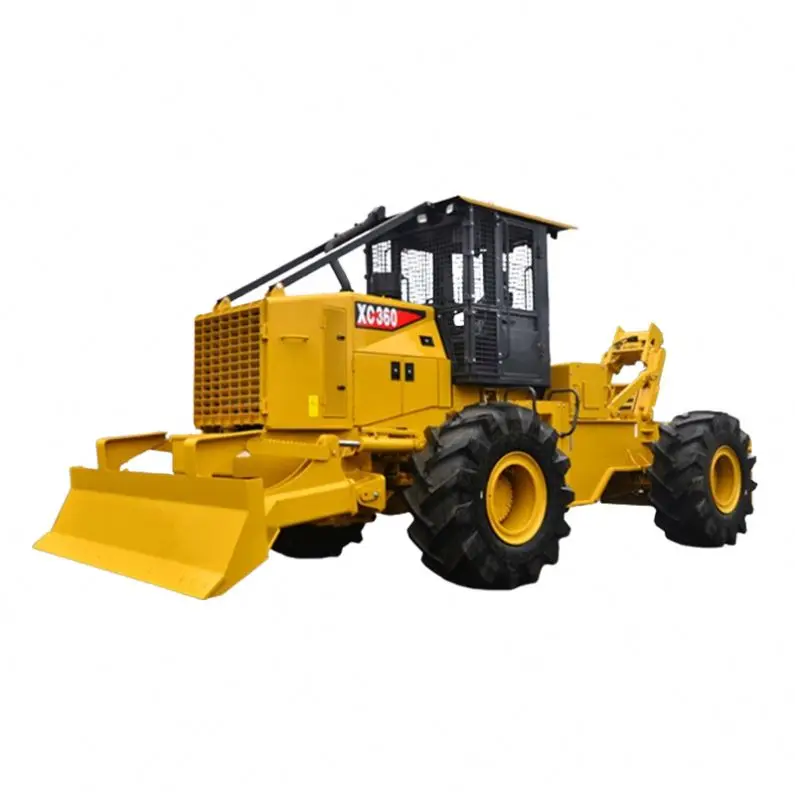 Top Brand New 240HP Forest Wheel Log Skidder Tree Cutting Machine Skidder XC360