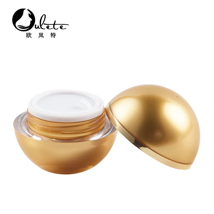 Sale Acrylic Jar Shape Face Cream Jars Lip Balm Ball Container Acrylic Cream Container Jar