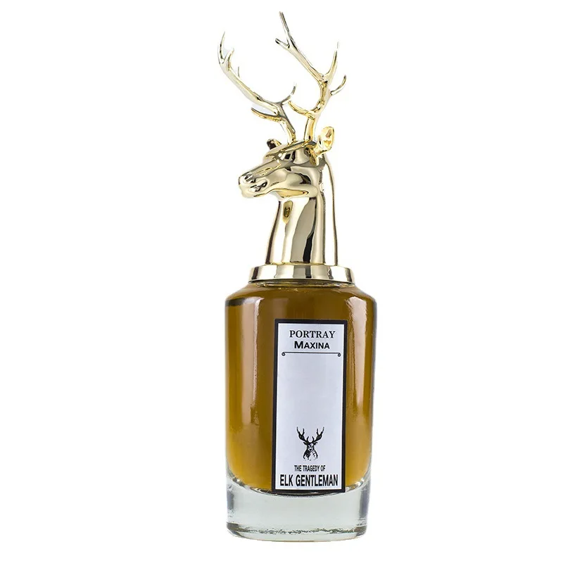 Original brand 100ml Beast Head Elk Animal Perfume Lord George Tragedy Long Lasting EDP Perfume cologne Perfume for Men