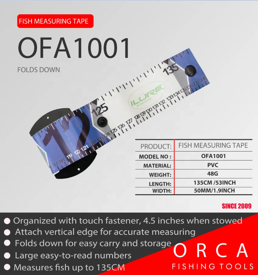 Fishing Measuring Tape Board