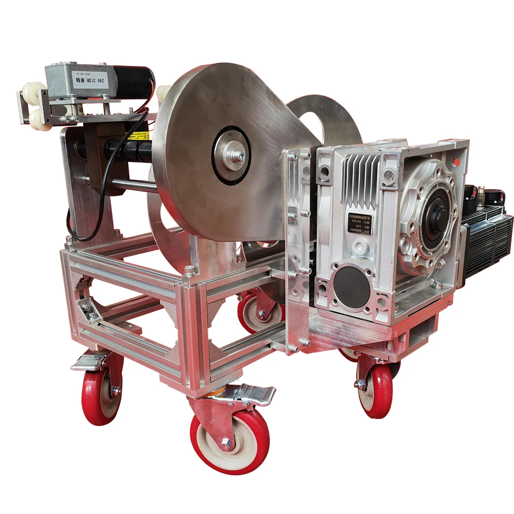 Cable winch speed adjustable automatic queuing electric take-up electric winch marine aluminium alloy reserve cable winch