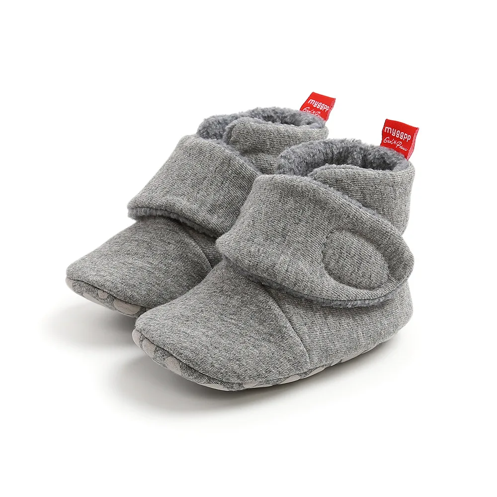Lovely Winter Warm Sheepskin Lambskin Shoes Infant Toddler Baby Boys Girls Boots Booties Soft Newborn Bebe First Unisex