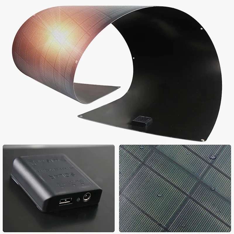 Hot selling 42W 200W 300W 400Watt CIGS  monocrystalline   solar panels folding flexible solar panels