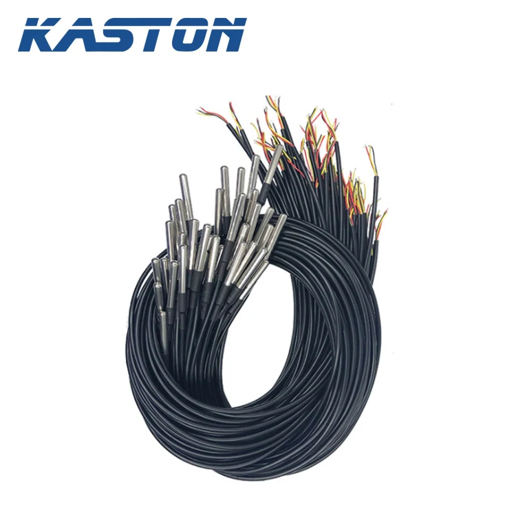 wholesale 3m industrial stainless steel Waterproof probe ds18b20 digital temperature sensor