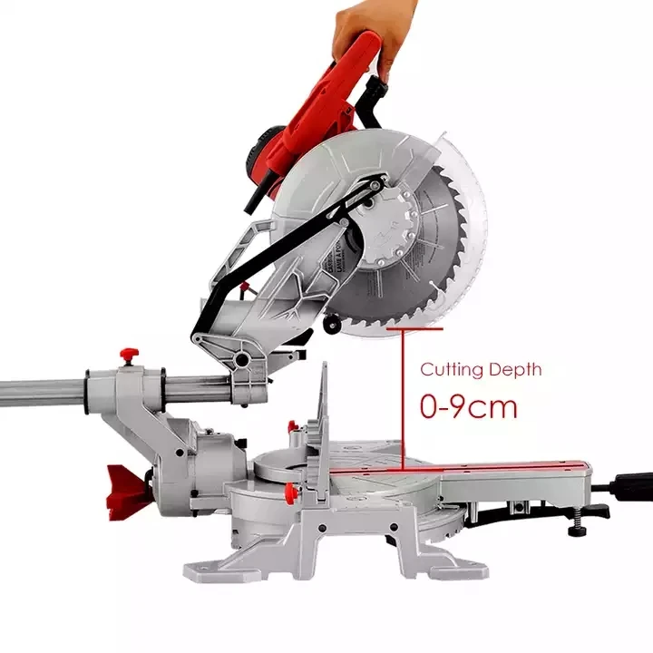 2000W Miter Saw Electric Saw Slide Compound Miter Saw