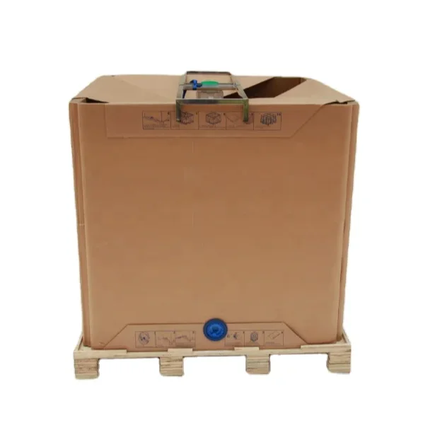 1000liter food grade paper ibc container flexible packaging boxes for bulk water
