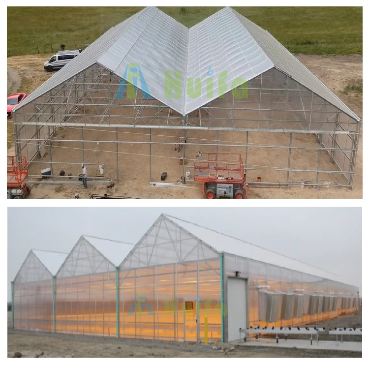PC Sheet Frame Green House Plant Growing Commercial Greenhouse Kit House Hot Sale